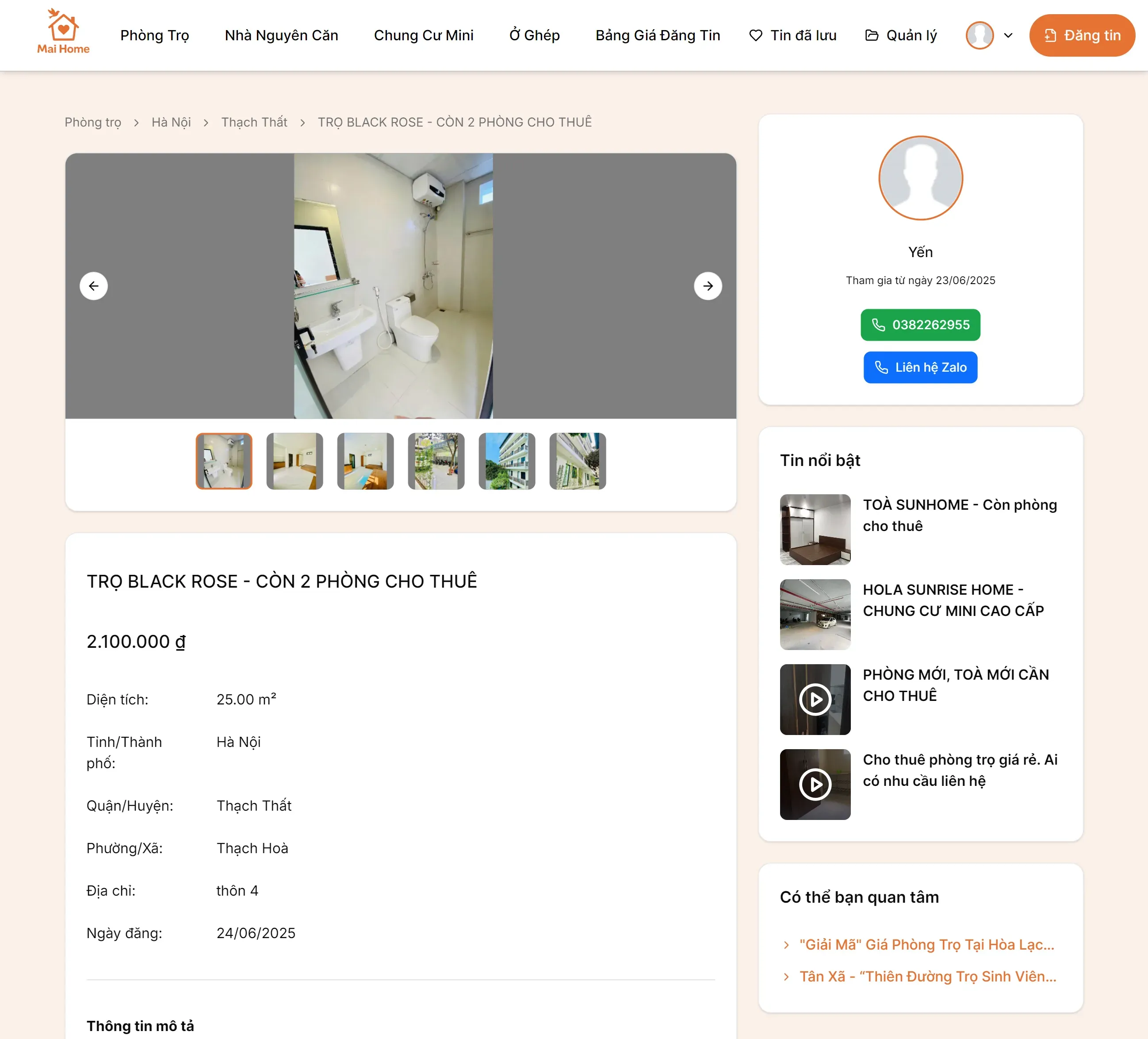 Mai Home Marketplace preview